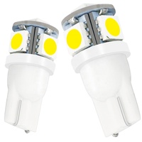 DJ151 T10 W5W LED-Birne 5 SMD LED Weiß 194 168 Superhelle Keilförmige Leuchtmittel Lampen 12V 5050 SMD