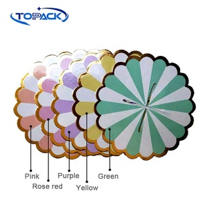 Disposable 3 Tier Paper Dessert Round Cupcake Holder Tower <strong>Cardboard</strong> <strong>Cake</strong> <strong>Stand</strong> for Birthday Party Desserts Display - Product Image 4