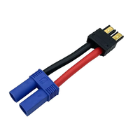Câble adaptateur de chargeur EC5 XT60 12AWG pour batterie LiPo de voiture RC, convertisseur ECS, fils mâle-femelle, accessoires