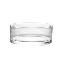 Moderne Nordische Klassische Breite Glaszylinder-Vase, Mundgeblasen, Tischdekoration für Zuhause, Party, Hochzeit, Weihnachten und Neujahr