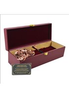 Roosgouden gedipte echte roos met hoogwaardige cadeauverpakking, eeuwige gouden roos, cadeau voor Moederdag, Kerstmis, Valentijnsdag, jubileum.
