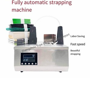 バンディングマシン多機能ストラッピングマシン自動ペーパーテープOpp本マネーバンドル - Product Image 2