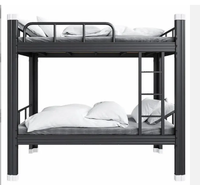 Mobilier Offre Spéciale Lit superposé TRIPL Lit à deux étages en métal Cadre Queen Size en acier Mur pliant Besi Bett