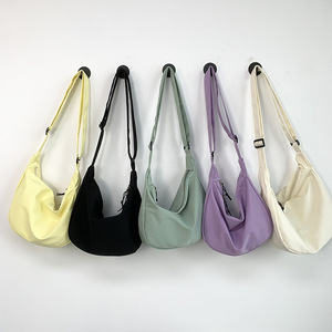 Large Capacity Polyester Shopping <b>Bag</b> Colorful <b>Canvas</b> with Folding Style Multifunctional Shoulder Shopping <b>Tote</b> - Product Image 3