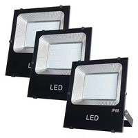 Projecteur LED COB étanche IP66 pour cour, en aluminium haute luminosité, angle de faisceau 120°, température de couleur 3000-6500K