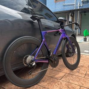 Kozo Official Factory Direct Carbon Fiber Racing Road <strong>Bike</strong>, Hydraulic Disc Brake, Shim Ano 105, 88 Depth Carbon Wheelset - Product Image 1
