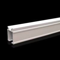 Rail de rideau AW commercial pour supports de plafond muraux