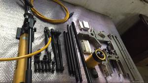 Kit de Extractor Hidráulico Manual de Tres Mordazas de 8, 20, 30 y 50 Toneladas para Rodamientos y Engranajes, Herramienta Industrial para Desmontaje de Ruedas - Product Image 4