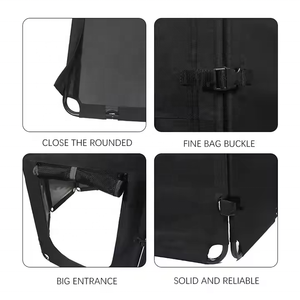 Box per animali domestici all'aperto morbido per cani pieghevole per animali domestici box portatile 8 pannelli per recinzione in acciaio pieghevole per animali domestici penna per esercizi - Product Image 6