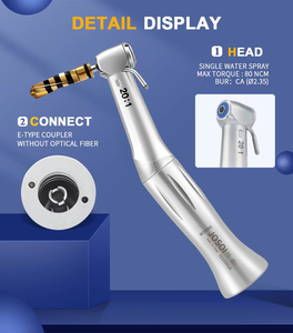 <span class=keywords><strong>China</strong></span> Dental SG20 20:1 Implante Contra ángulo Pieza de mano de baja velocidad Pulverizador de agua externo Implante dental Pieza de mano de baja velocidad - Product Image 5