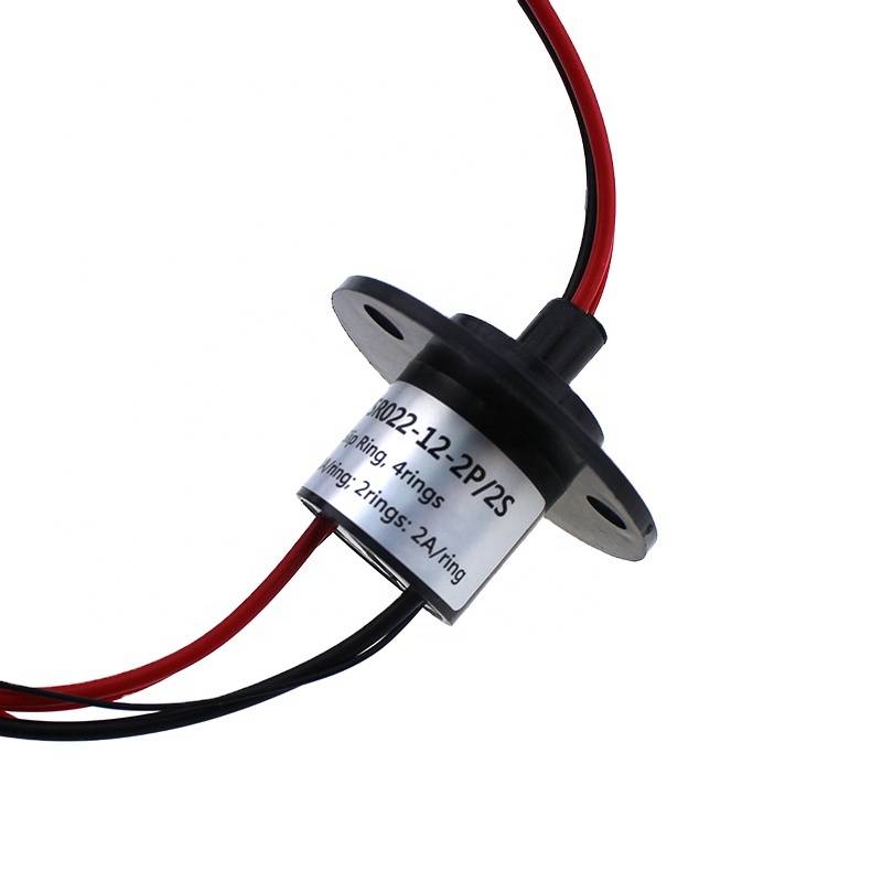 SR022-12-2P 2S Slip Ring - 2wire 10a/wire High Performance