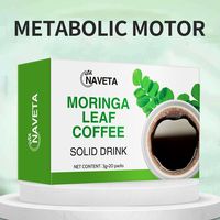 Café aux feuilles de Moringa, boisson solide, complément instantané à base de plantes, énergie et vitalité, rafraîchissant, perte de poids, amincissant, prix bas