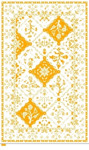 Alfombra de Algodón Estampada de Gran Tamaño, Precio Competitivo, Alfombra para Área de Juegos, Sala de Estar, Dormitorio Juvenil, Lavable, Tejido Plano, Diseño Novedoso - Product Image 2