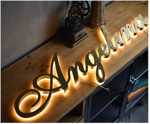 Signalétique LED latérale en acrylique sur mesure, lettres 3D personnalisées pour les murs d'entrée des écoles privées et des académies internationales - Product Image 4
