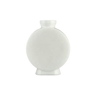 Bouteille en verre d'aromathérapie blanche de luxe de 100ml bouteille d'huile aromatique bouteille de diffuseur d'arôme 100ml diffuseur de roseau vide