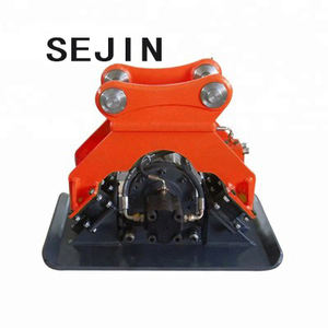 Заводская цена, оптовая продажа, уплотнитель земли для экскаватора, экскаватора, гидравлический пластинчатый уплотнитель - Product Image 1