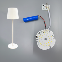 Placas de Circuito DIY de 5V, Fuente de Luz de Doble Color, Accesorios de Iluminación para Lámparas de Mesa, Lámpara de Mesa LED, PCB Recargable con Control Táctil
