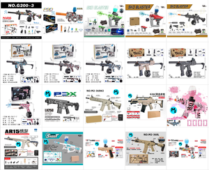 Pistola de Juguete <span class=keywords><strong>M4</strong></span> de Alta Calidad, Pistola Eléctrica de Salpicaduras G960 con Balas, Pistolas de Juguete para Actividades al Aire Libre - Product Image 6