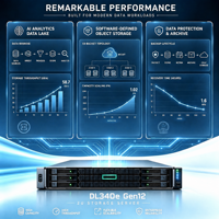 Serveur Rack 2U ProLiant DL340e Gen12 Neuf avec Intel Xeon 6, 2 To DDR5, 24x LFF EDSFF pour Stockage d'Objets IA et Data Lake