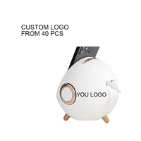 Haut-parleur Bluetooth sans fil Q8, réveil, planète, chargement sans fil, ia, voix intelligente, haut-parleur Bluetooth