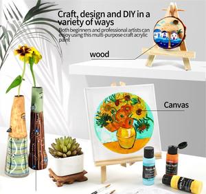 <span class=keywords><strong>2025</strong></span> nóng bán mỹ nghệ thuật Nguồn cung cấp đóng hộp 60ml 32 màu sắc tự làm không độc hại Acrylic sơn thiết lập cho bức tranh - Product Image 5