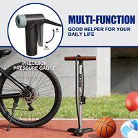 Pompe à vélo haute pression BOMB, accessoires pour vélo adaptés à tous les types avec table de code