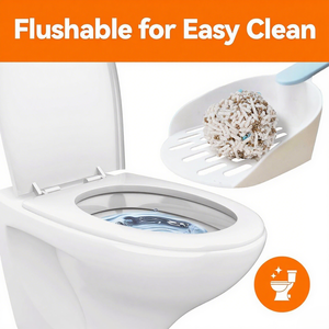 Ciuffo aggiornato + lettiera mista Tofu per gatti, lettiera per gatti lavabile in acqua, Ultra assorbente e ad asciugatura rapida - Product Image 3