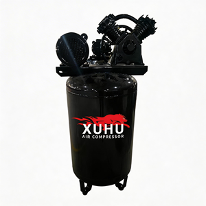 Compresor de Aire Vertical de Pistón Portátil de Alta Calidad con Transmisión por Correa, de Cobre, 90L/150L/200L, 3KW/4KW, 220V/380V, para Reventa - Product Image 2