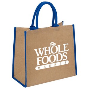 Custom Printed Organic Small Grocery Reusable Burlap Eco Friendly Handbag Shopping <strong>Jute</strong> <strong>Tote</strong> <strong>Bag</strong> - Product Image 4