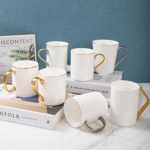 Vente en gros de tasses à eau en céramique nordique pour la maison et le bureau, tasses à café et à lait, tasses à thé et soucoupes, en promotion - Product Image 6