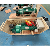 Nouveau palan électrique robuste de 5 tonnes, câble en acier de qualité militaire, télécommande, protection IP55, stabilité solide, protection contre les surcharges