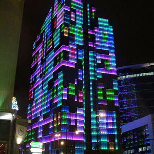 P50 في الهواء الطلق للماء الإعلان في لوحة مرنة شبكة شاشة عرض كولومبيا - Product Image 3