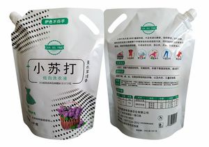 Bolsas de Mylar Portátiles con Impresión Personalizada para Detergente de Lavandería, Resistentes a la Humedad y a la Corrosión, con Boquilla de Plástico - Product Image 2