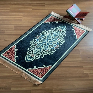 พรมละหมาดอิสลามแบบสั่งทำพิเศษสำหรับชาวมุสลิม ป้องกันการลื่น - Product Image 6