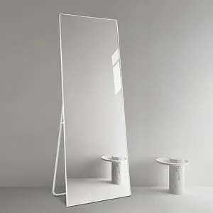 Aluminium legierung Rahmen Custom ized Full-Länge dekorative Ganzkörper spiegel Schlafzimmer