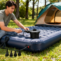 Nouveau 2025 Souffleur d'air portable à gonflage rapide pour piscine, injecteur, mini pompe de gonflage pour coussin, pompe de camping, purificateur d'air de voiture