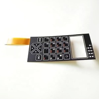 XINJIEJIA-cable flexible de PCB FPC personalizado, botón de moldeado por prensa en caliente, teclado de interruptor de membrana