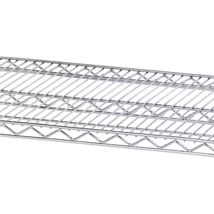 Đơn vị Kệ di động với 4 bánh xe (2 với phanh) 1500x600x1600 Chrome mạ Kệ tay giỏ hàng 4-Tier hàng hóa & Thiết bị lưu trữ - Product Image 4