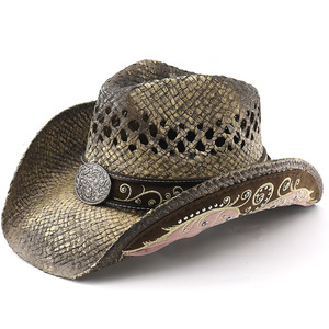 Sombrero <span class=keywords><strong>de</strong></span> vaquero <span class=keywords><strong>de</strong></span> ala ancha dura <span class=keywords><strong>de</strong></span> Texas occidental americano para hombre <span class=keywords><strong>Boa</strong></span> <span class=keywords><strong>de</strong></span> piel <span class=keywords><strong>de</strong></span> cuerno largo para pesca al aire libre Sombreros <span class=keywords><strong>de</strong></span> paja <span class=keywords><strong>de</strong></span> papel <span class=keywords><strong>de</strong></span> viaje México - Product Image 3