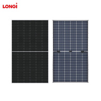 Panneau solaire bifacial LONGi Hi-MO5 haute efficacité LR5-72HBD 540-560W 545W 550W 144 demi-cellules en stock pour la vente en gros