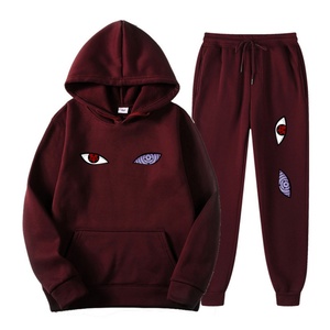 Ensemble de survêtement décontracté pour femme, sweat-shirt et pantalon, tricot épais et chaud, vêtements de sport tendance, survêtement à capuche pour femme - Product Image 3