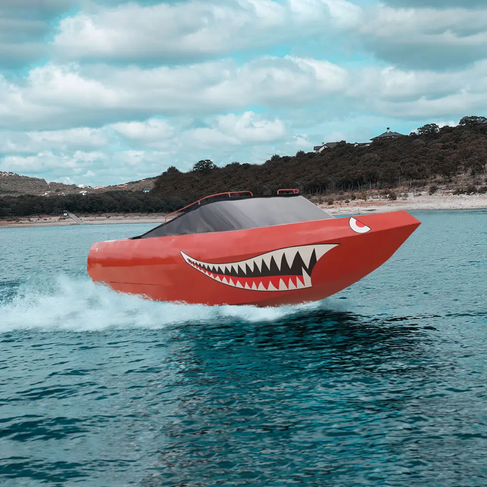 Barco de carreras de aluminio para surfear, con motor de 1812 cc, 170 hp, gran oferta