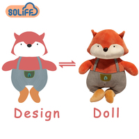 Poupée en peluche personnalisée OEM ODM low quantité minimale de commande, animal en peluche, jouets en peluche personnalisés, jouet en peluche personnalisé