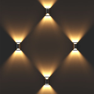 Lampada da <span class=keywords><strong>Parete</strong></span> <span class=keywords><strong>LED</strong></span> 10W Impermeabile IP65, Cubo Orientabile in Alluminio, Luce Decorativa da Giardino e Portico - Product Image 5