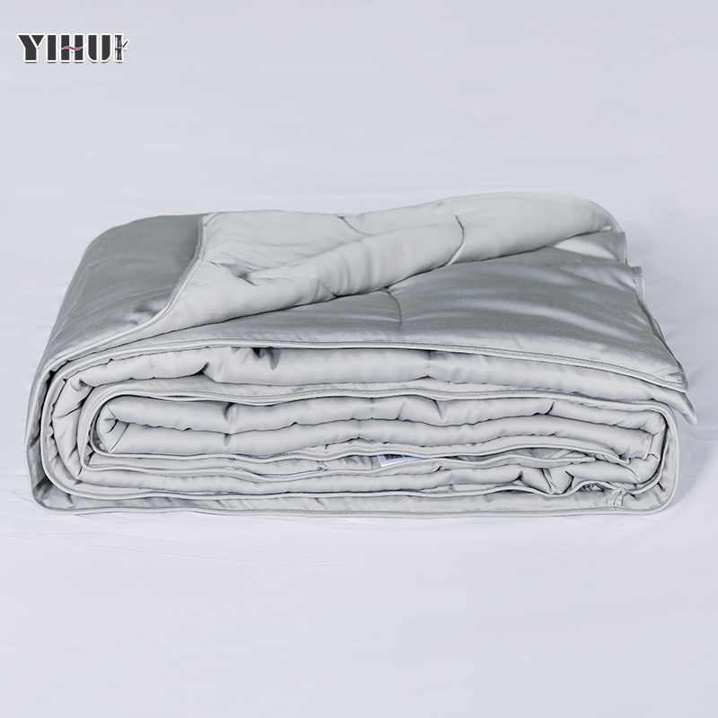 Bamboo Quilt New Arrivals 244*254 Cm Comforter Quilt Bedding Set Handmade Solid Color Custom Design Plain Two Quilting Duvet
