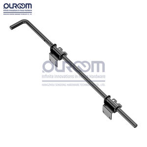 24 Zoll Heavy Duty Edelstahl Cane Bolt Drop Rod für Vinyl Zaun Tor Sicherheit Outdoor Garden Yard Tür verriegelung - Product Image 1