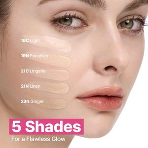 Clio Kill Cover Mesh Glow Essential Cushion Foundation 23N Ginger Copertura Modulabile Idratazione a Lunga Durata Per Tutti i Tipi di Pelle - Product Image 6