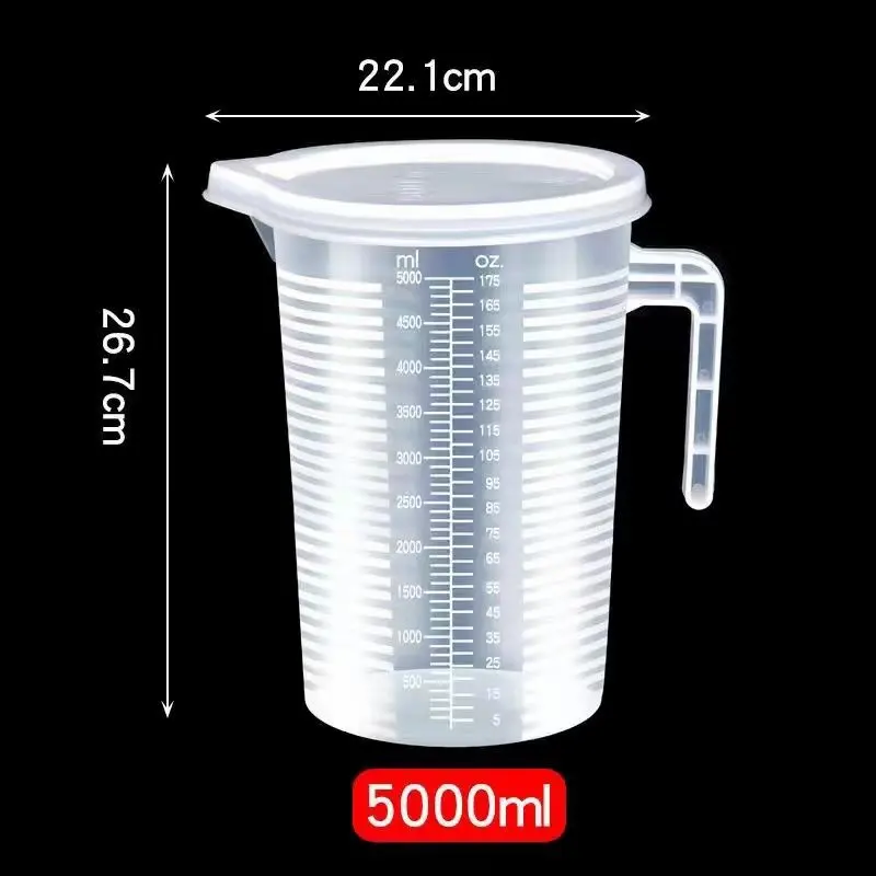 Misurino in plastica per uso domestico 5000ml