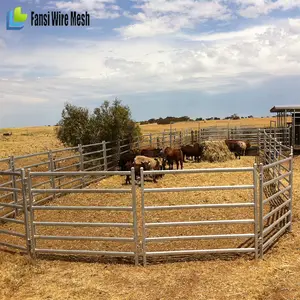 Kosten günstige 12ft Hochleistungs-Schweiß gitter Farm ländliche Tore für Hirsche/Strauß/Emu (China anping führende Fabrik für Australien)