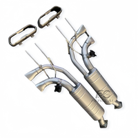 Tuyaux d'échappement Catback avec silencieux Valvetronic pour Mercedes-Benz G500 G550 G63 W464 4.0T, échappement en acier inoxydable avec soupape